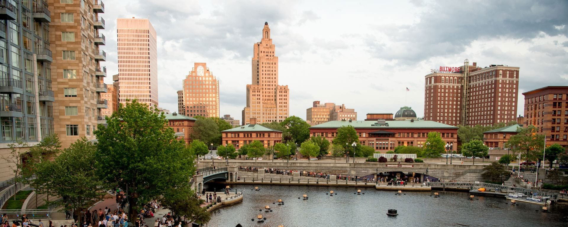 Skyline image of the city of Providence